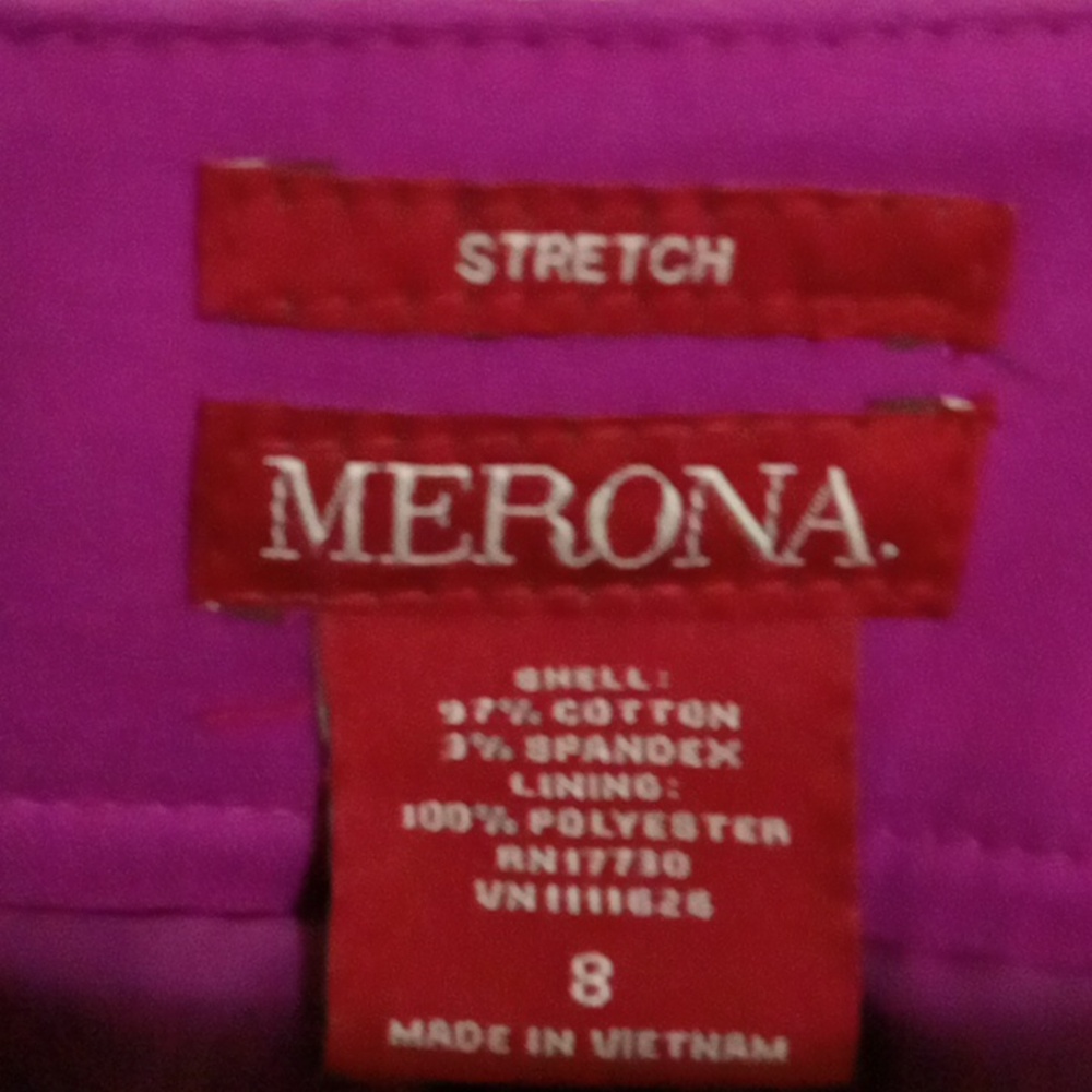Merona Pink Knee-Length Pencil Skirt - Picture 2 of 5